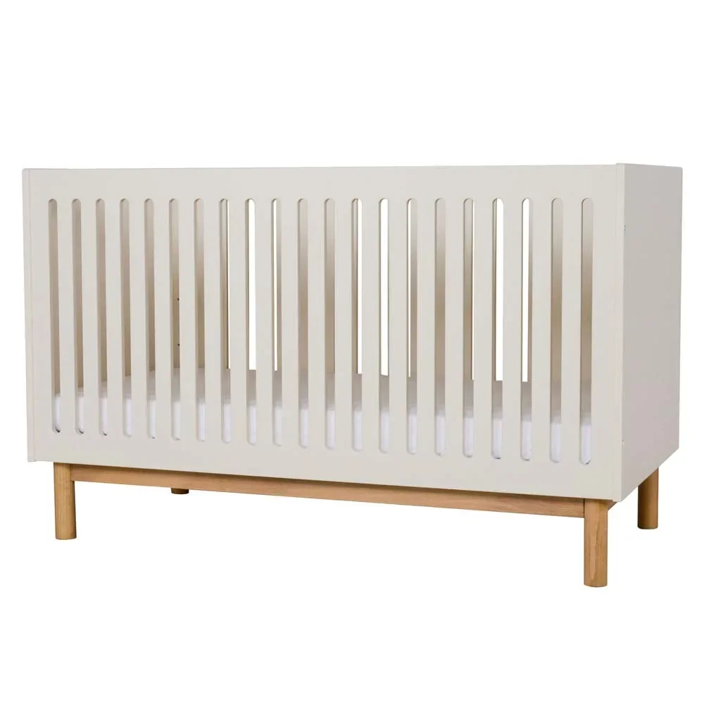 Quax Mood Babybett umbaubar clay 70 x 140