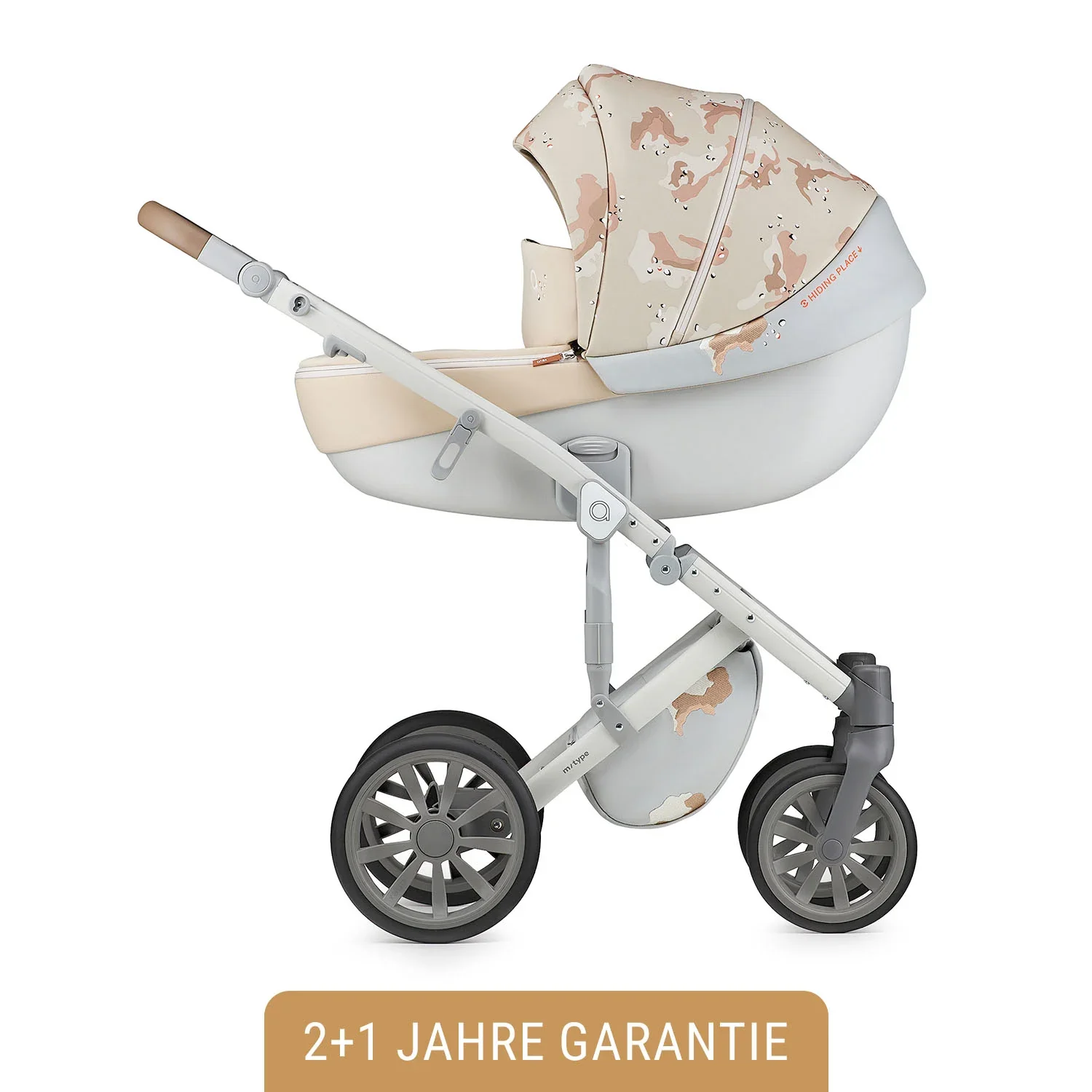 Anex Kinderwagen - m/type 3in1, Farbe Kinderwagen: Desert Hide