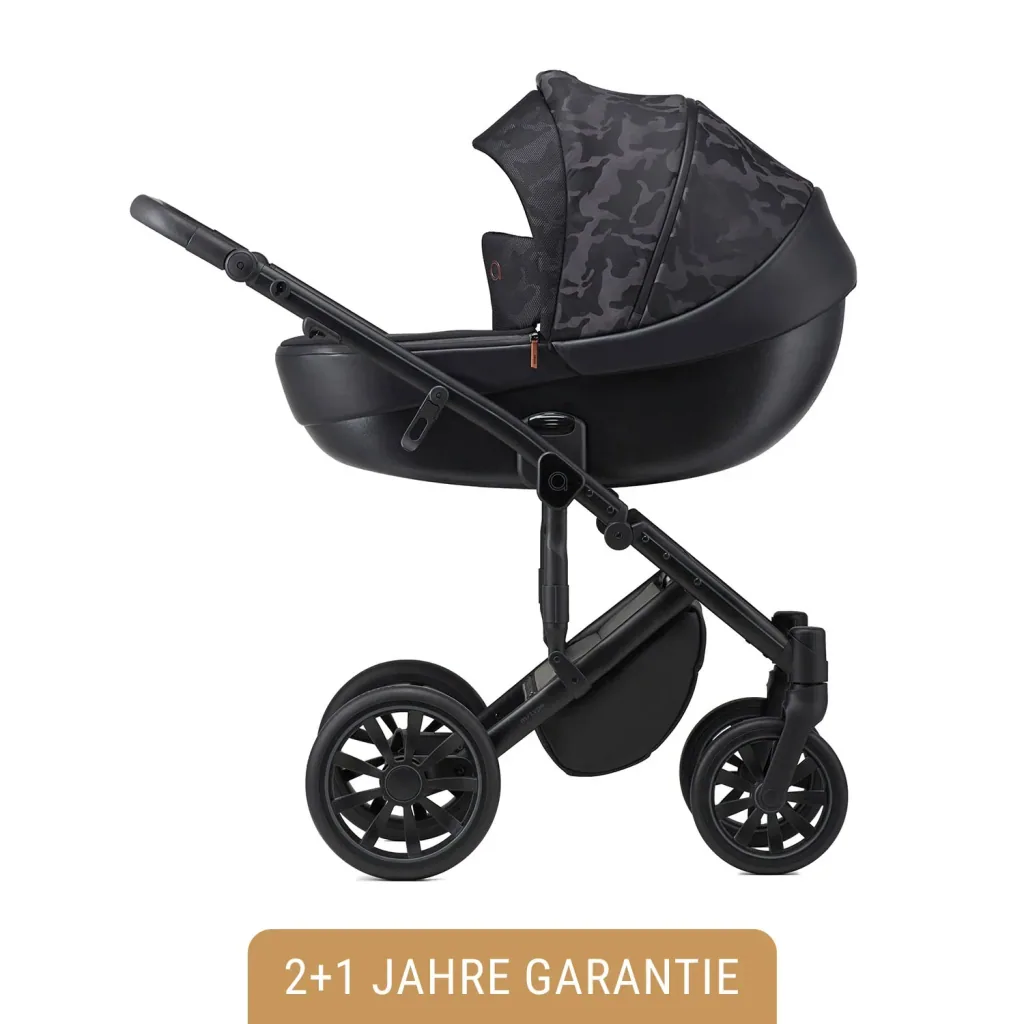 Anex Kinderwagen - m/type 3in1, Farbe Kinderwagen: Hide