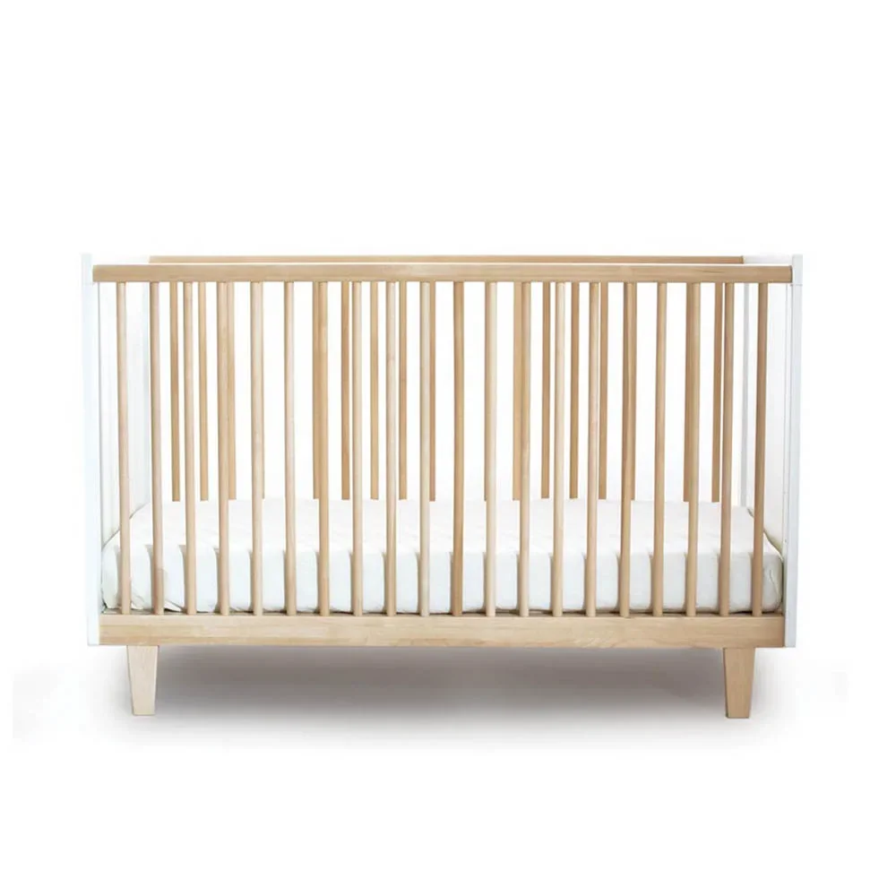 Oeuf Babybett Rhea Birke weiss 70 x 140