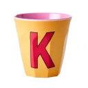 RICE Becher - K, 250 ml, Melamine, Farbe: Aprikose