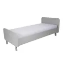 Laurette Kinderbett "Le Lit Rond" 90 x 200 cm, Farbe: Gris