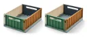 Liewood Aufbewahrungsbox - Weston, S, 2-pack, Farbe: Sea blue mix
