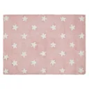 Lorena Canals Teppich Sterne pink