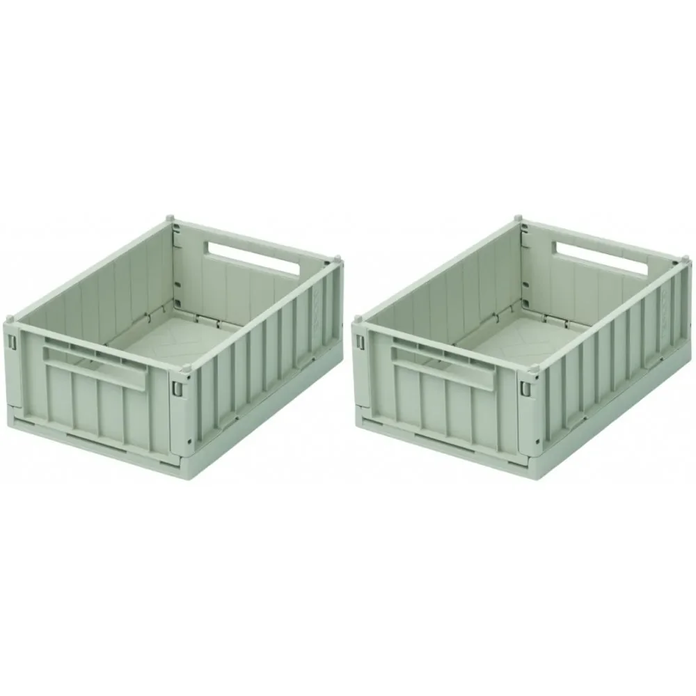Liewood Aufbewahrungsbox "Weston" 2er-Pack S pfefferminz