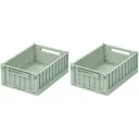 Liewood Aufbewahrungsbox "Weston" 2er-Pack S pfefferminz