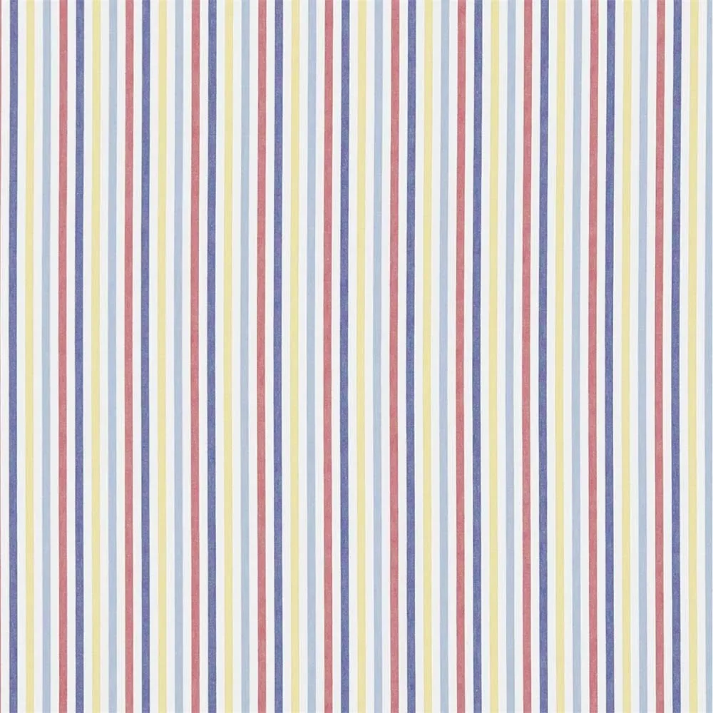 Little Sanderson Abracazoo Streifenstoff Seaton gelb blau rot