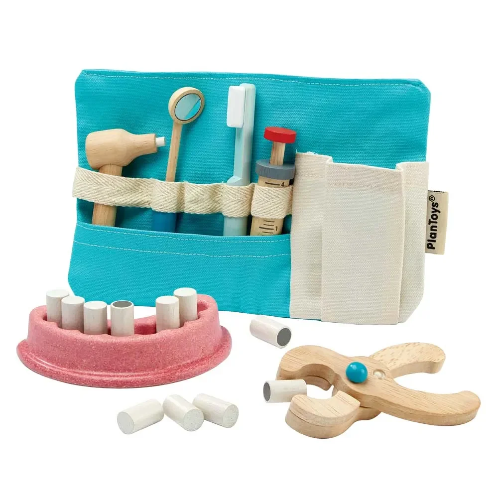 Plan Toys Spielzeug Zahnarzt-Set Holz