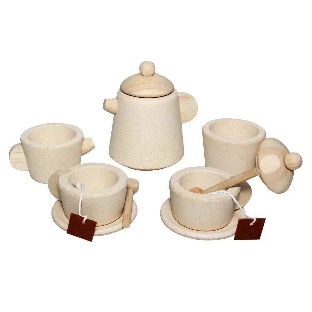Plan Toys Spielzeug Tee-Set Holz