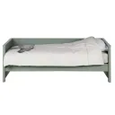 WOOOD - Sofabett Nikki, Kiefer, grün, 73x100x208 cm