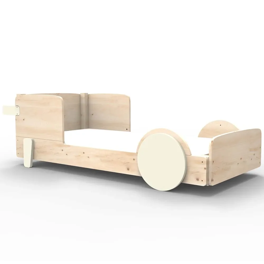 Mathy by Bols Einzelbett "Discovery", Farbe Elemente: beige ivory