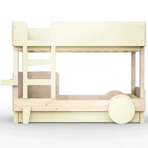 Mathy by Bols Etagenbett "Discovery" mit Bettschublade, Farbe Elemente: beige ivory