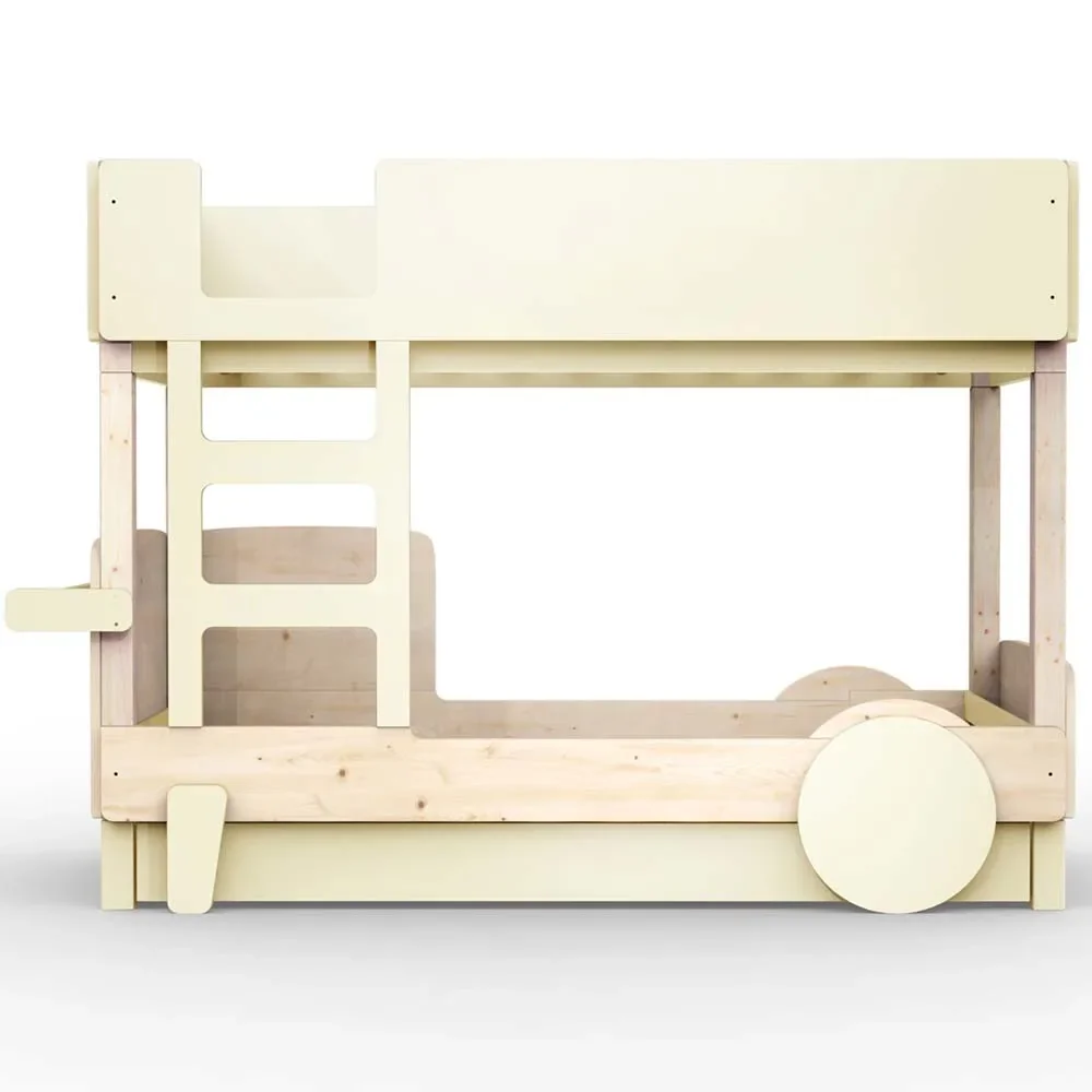 Mathy by Bols Etagenbett "Discovery" mit Bettschublade, Farbe Elemente: beige ivory