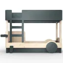 Mathy by Bols Etagenbett "Discovery" mit Bettschublade, Farbe Elemente: basalt grey