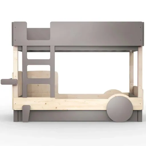 Mathy by Bols Etagenbett "Discovery" mit Bettschublade, Farbe Elemente: linnen