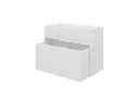 Flexa Bücherkiste - Roomie, mit Spielzeugbox, 72x55,2 cm, Farbe: weiss