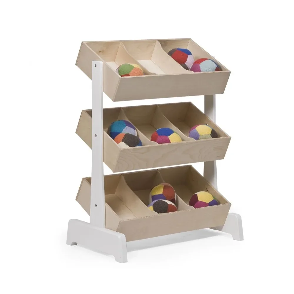 Oeuf Spielzeugregal Birke weiß
