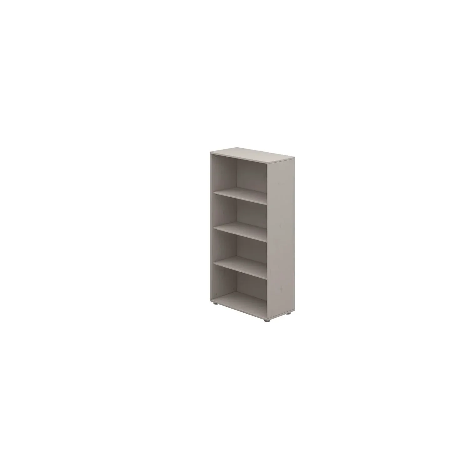 Flexa Bücherregal - Classic, mit 3 Regalbrettern, 72x138 cm, Farbe: Grau gewaschen