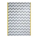 Teppich grau weiss Zickzack Art for Kids, Größe: 160 x 230 cm