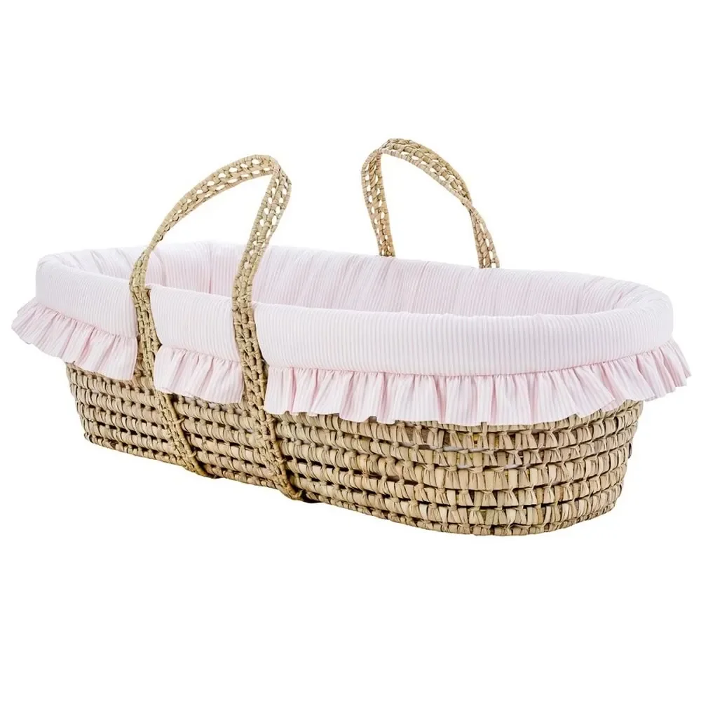 Caramella Moseskorb / Babykorb rosa