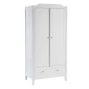 Maison Charlotte Kleiderschrank Opera 2 türig weiss