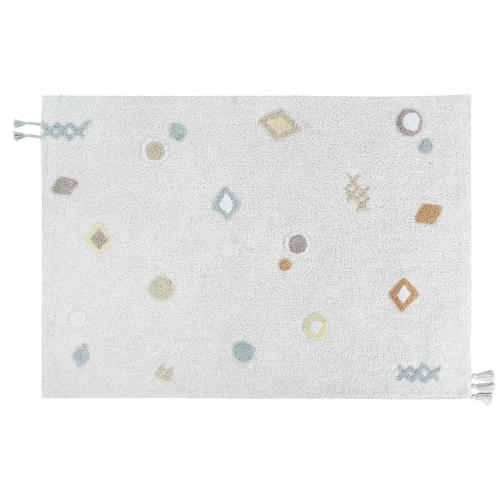 Lorena Canals waschbarer Teppich Kim creme