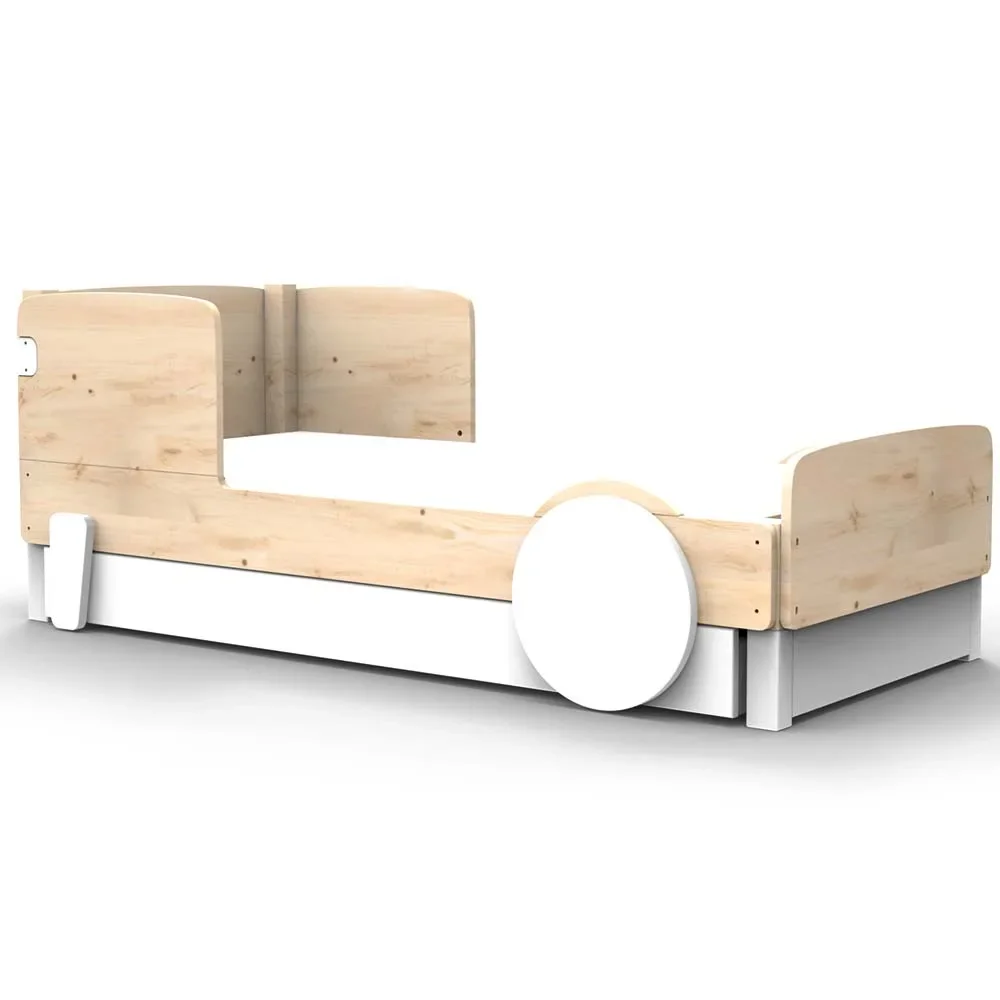 Mathy by Bols Einzelbett "Discovery" mit Bettschublade, Farbe Elemente: white