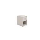 Flexa Kommode - Classic, mit 1 Schublade, 36x51,8 cm, Farbe: Grau gekalkt / Grau gekalkt / Naturgrün