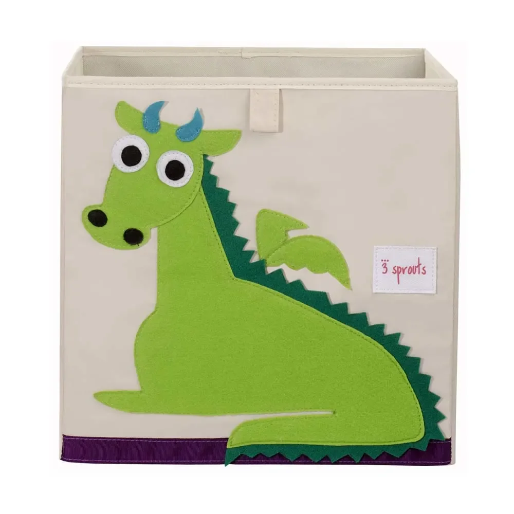 3 Sprouts Spielzeugkorb Drache
