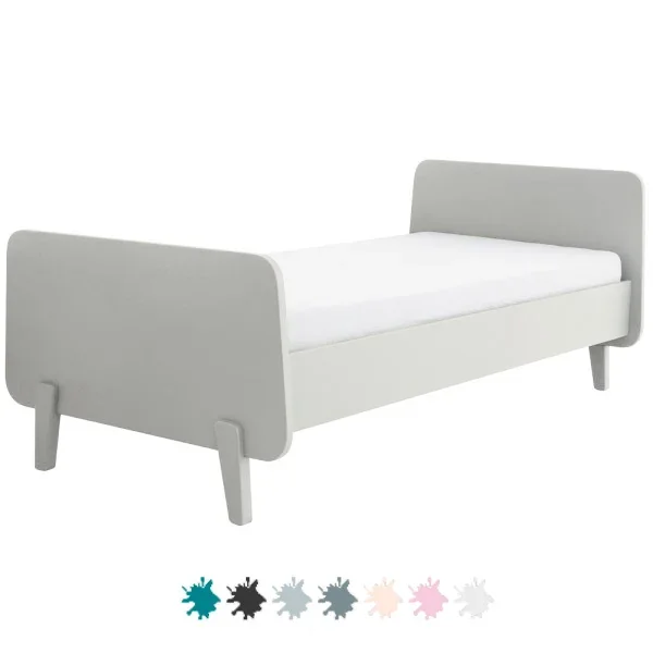 Laurette Kinderbett "MM" 90 x 190, Farbe: weiss