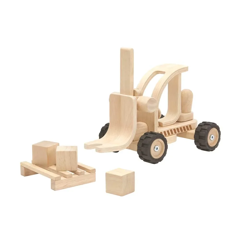 Plan Toys Gabelstapler  Holz natur