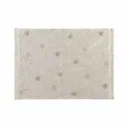 Lorena Canals waschbarer Teppich "Hippy Dots" oliv
