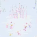 Little Sanderson Abracazoo Tapete Märchenschloss hellblau lila pink