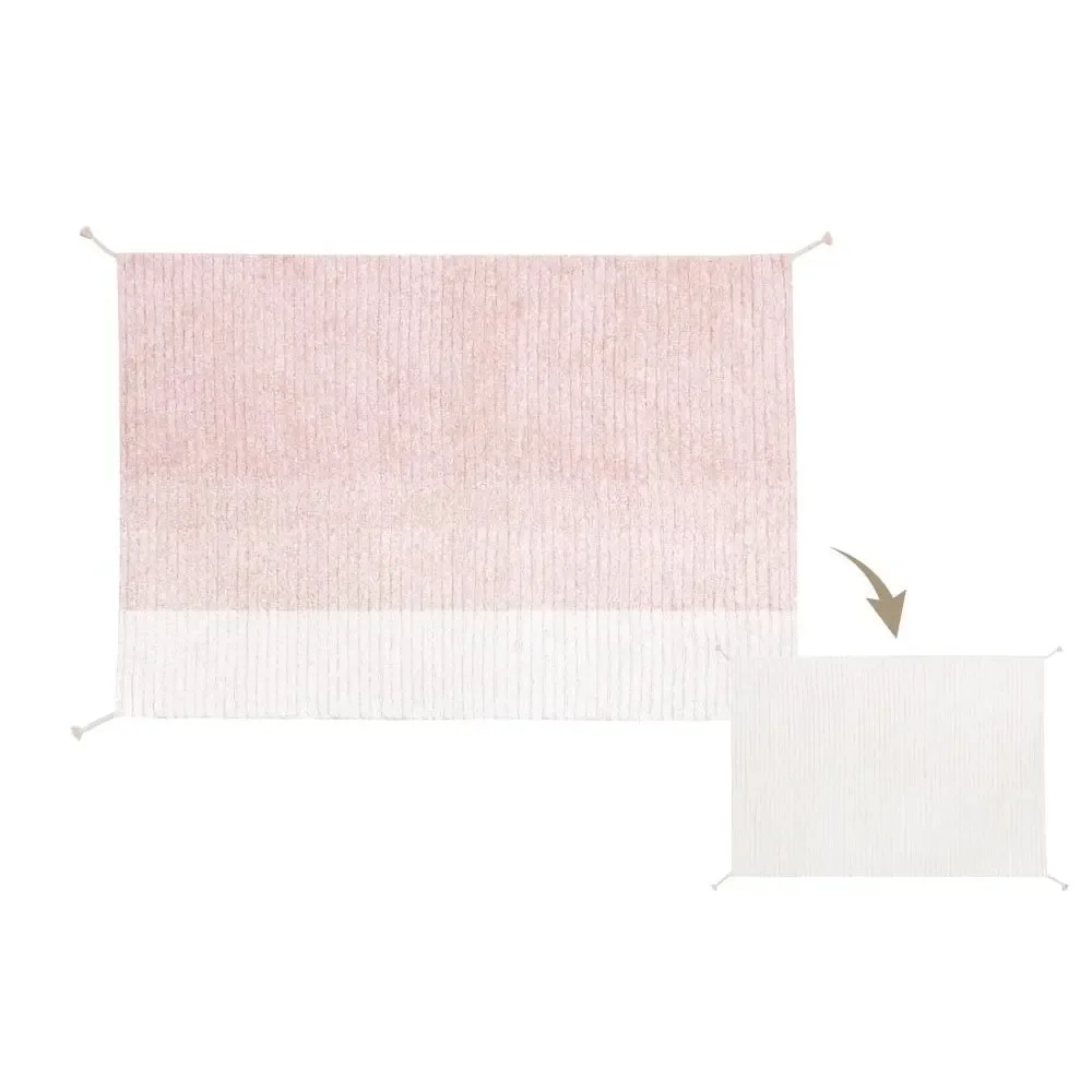 Lorena Canals waschbarer Wendeteppich "Reversible Gelato" rosa, Größe: 120 x 160 cm