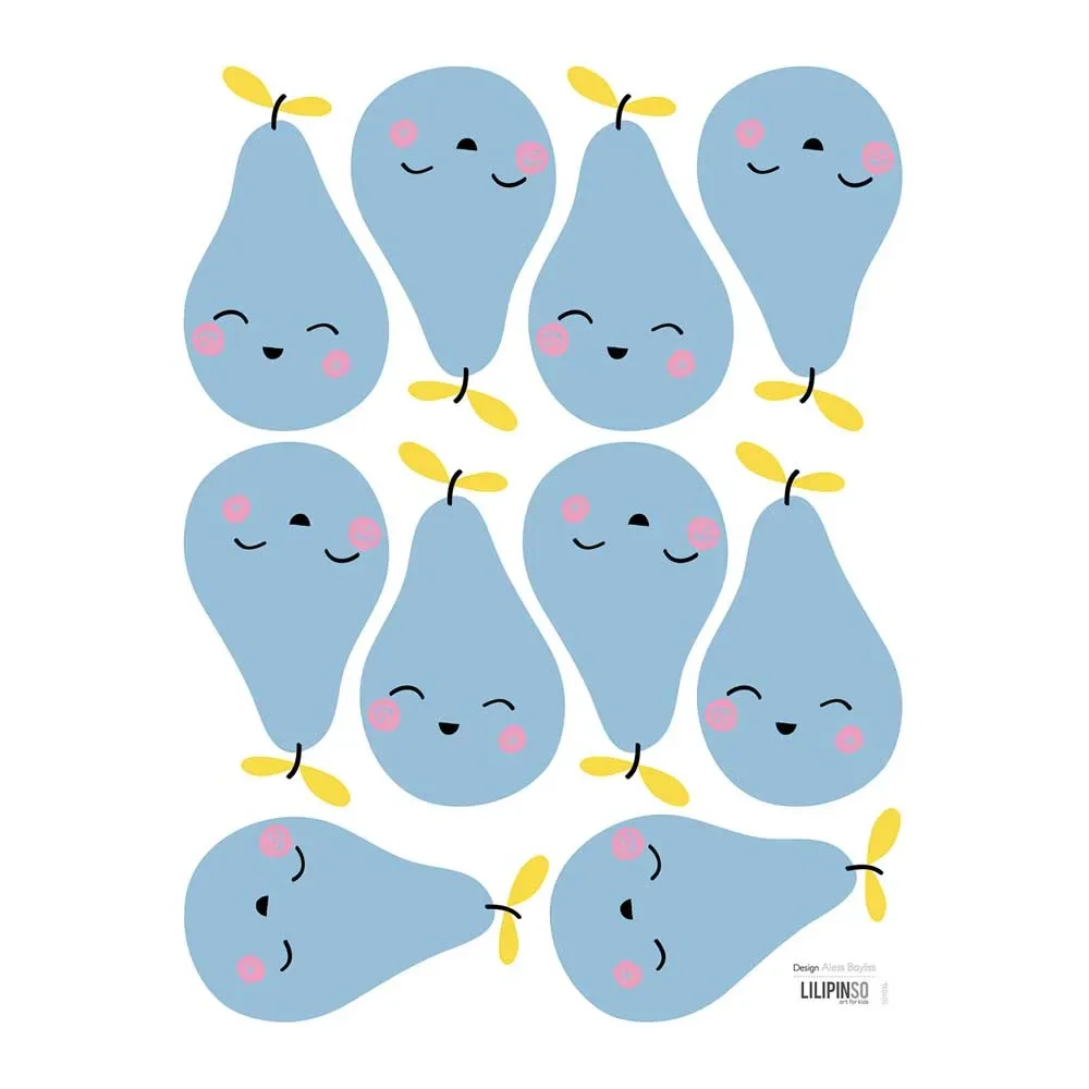 Lilipinso Wandsticker Birnen