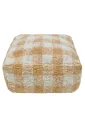 Lorena Canals Pouf, Sitzpouf - Vichy, Farbe: Honey