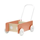 Kids Concept Lauflernwagen Holz apricot