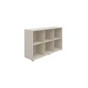 Flexa Bücherregal - Classic, 123,9x74,5 cm, Farbe: Weiß gewaschen