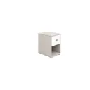 Flexa Kommode - Classic, mit 1 Schublade, 36x51,8 cm, Farbe: Grau gekalkt / Weiß / Naturgrün