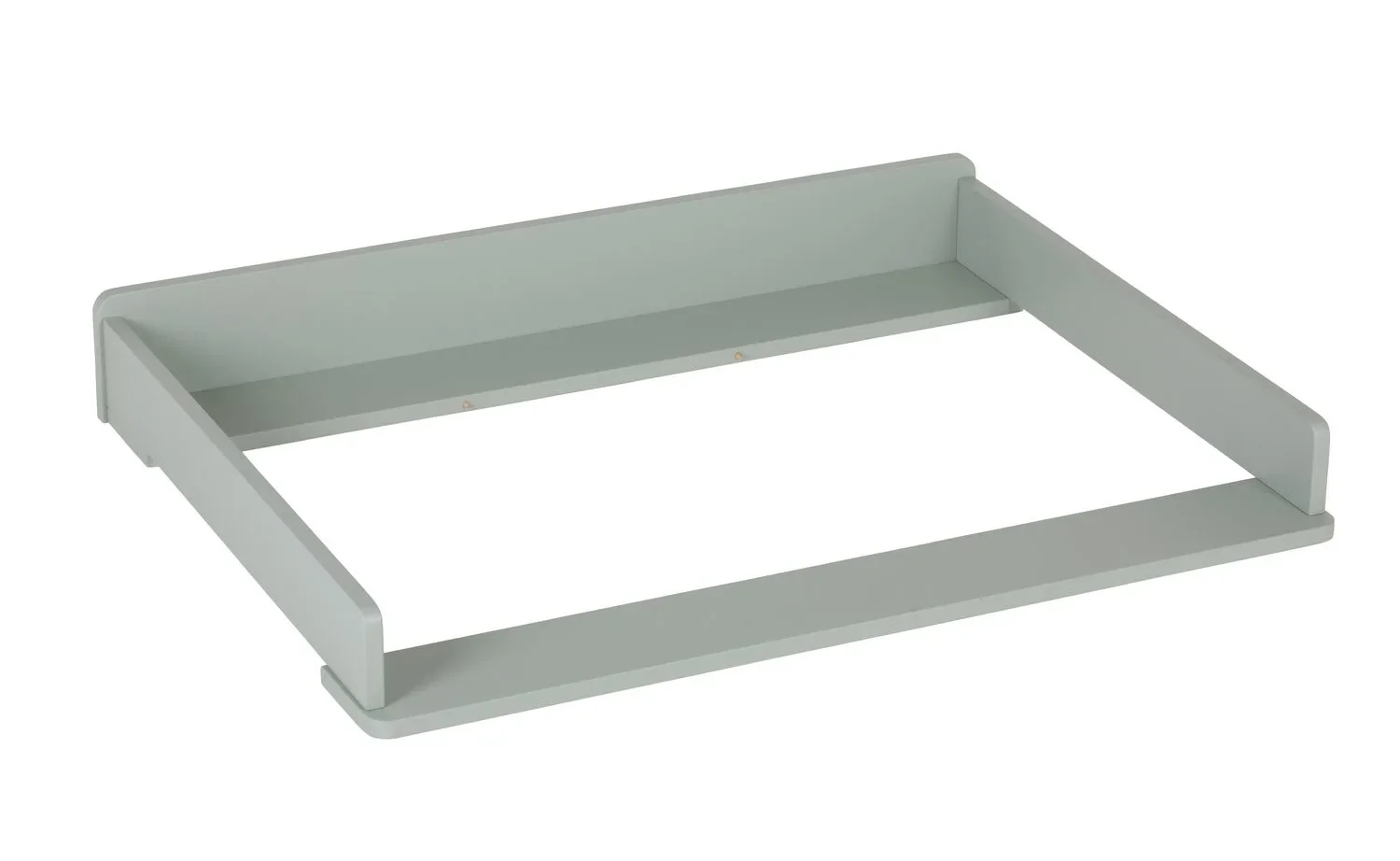 Montmartre Wickeltisch, Wickelaufsätze - 104 x 82 cm, Farbe: Salbei grün