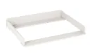 Montmartre Wickeltisch, Wickelaufsätze - 104 x 82 cm, Farbe: weiss