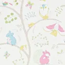 Little Sanderson Abracazoo Tapete Baumtiere pink blau