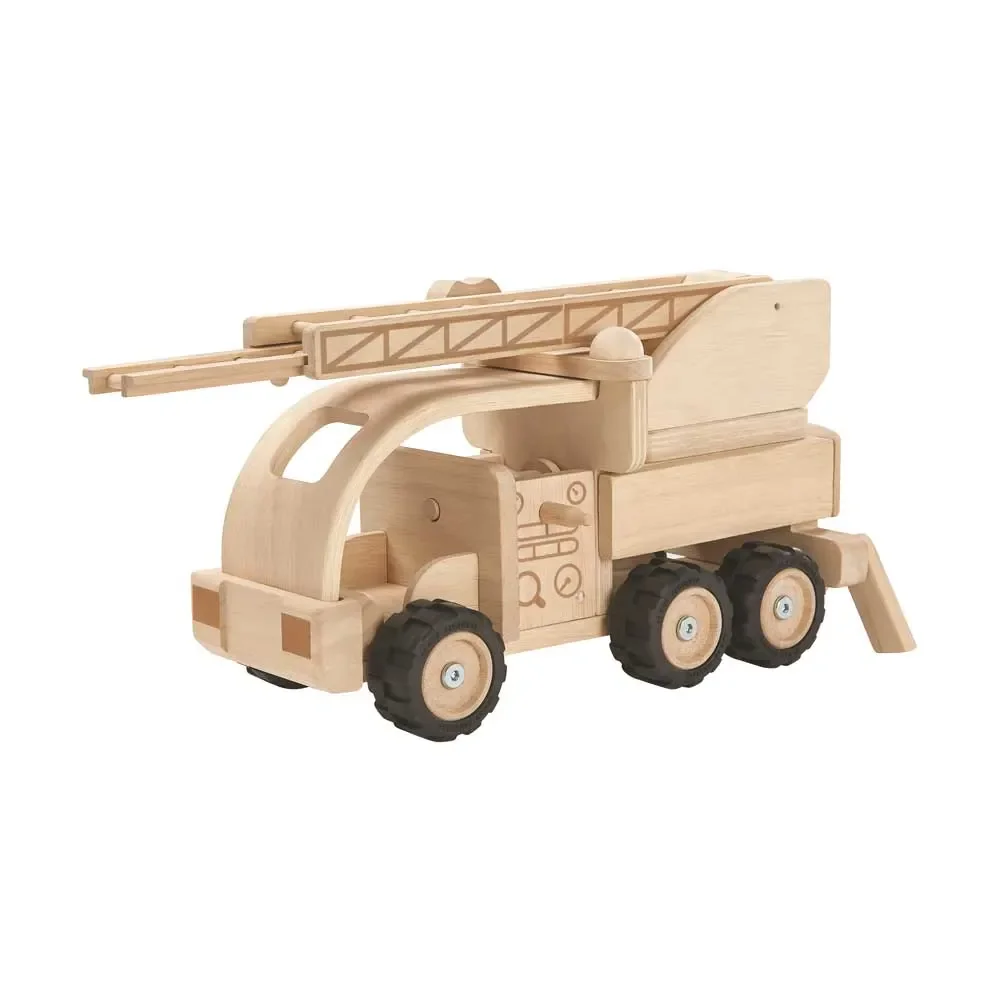 Plan Toys Feuerwehrauto  Holz natur