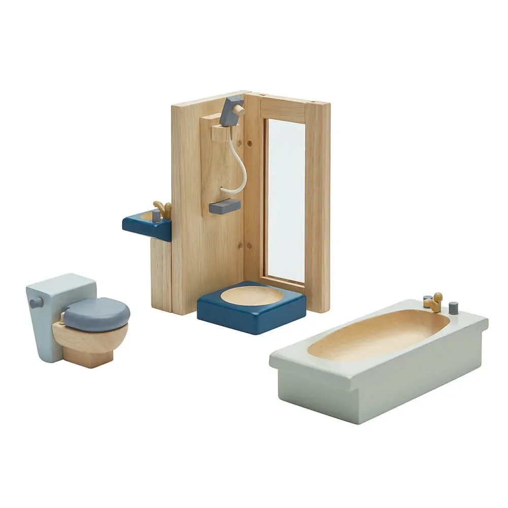 Plan Toys Badezimmer Orchard Zubehör für Puppenhaus