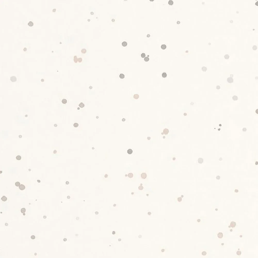 Casadeco Kindertapete Happy Dreams Kleckse beige grau