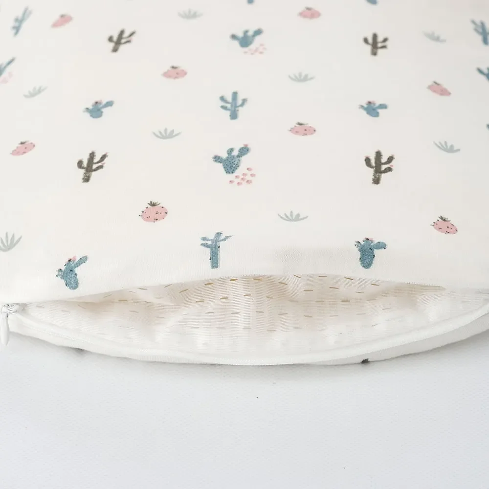 Träumeland Liebmich Baby Schlafsack, Schlummersack, Innenschlafsack 3tlg. Set - Kaktusliebe, Grösse: 80/86