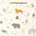 Casadeco Kindertapete Happy Dreams Savanne khaki