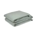 Nobodinoz WABI SABI Bettumrandung babybett, Kinderbett stoßstange, 210 x 38 cm, Farbe: Azurblau
