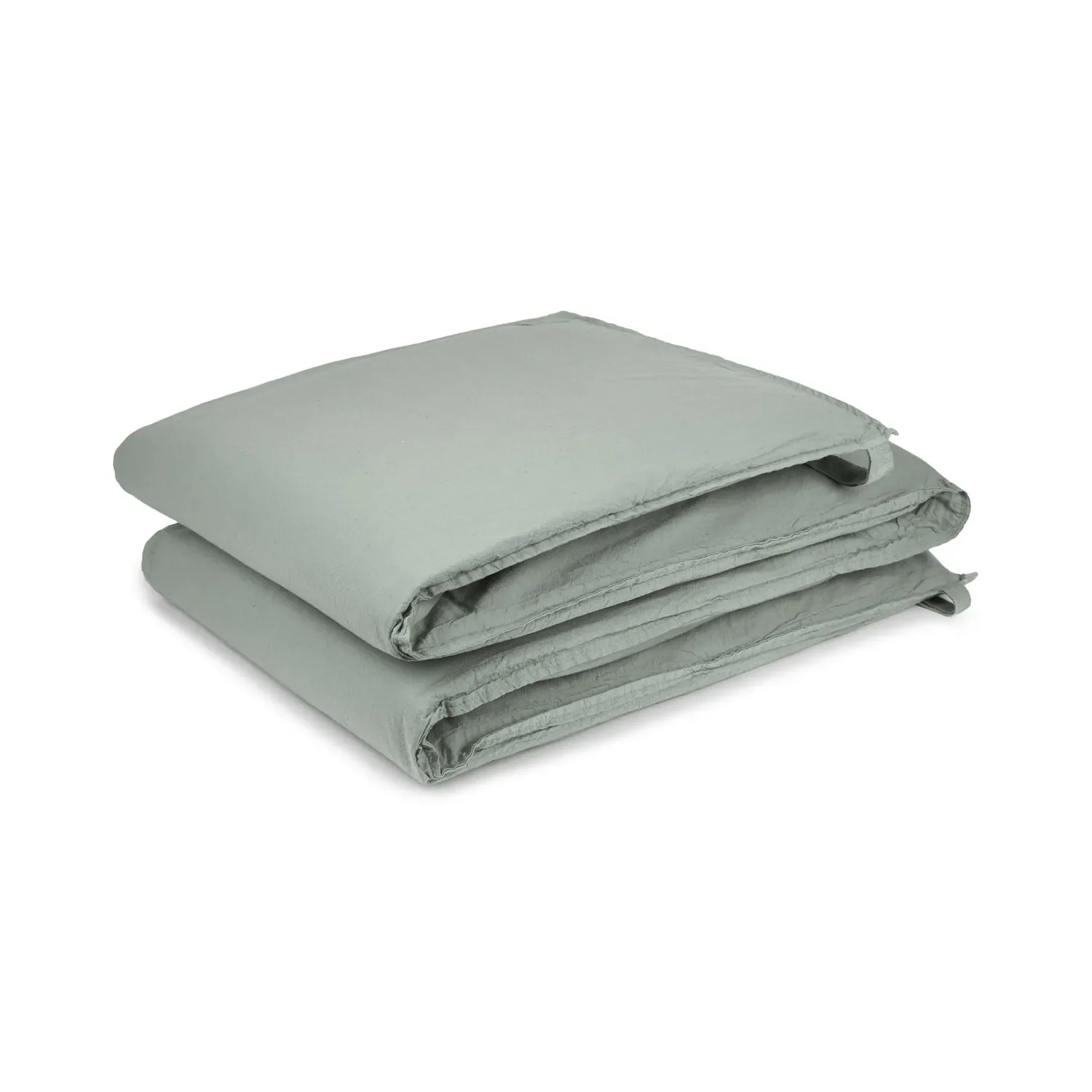 Nobodinoz WABI SABI Bettumrandung babybett, Kinderbett stoßstange, 210 x 38 cm, Farbe: Azurblau
