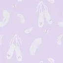 Little Sanderson Abracazoo Motivstoff Ballettschuhe lavendel